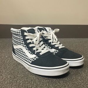 Vans Ward Hi - gingham - w8